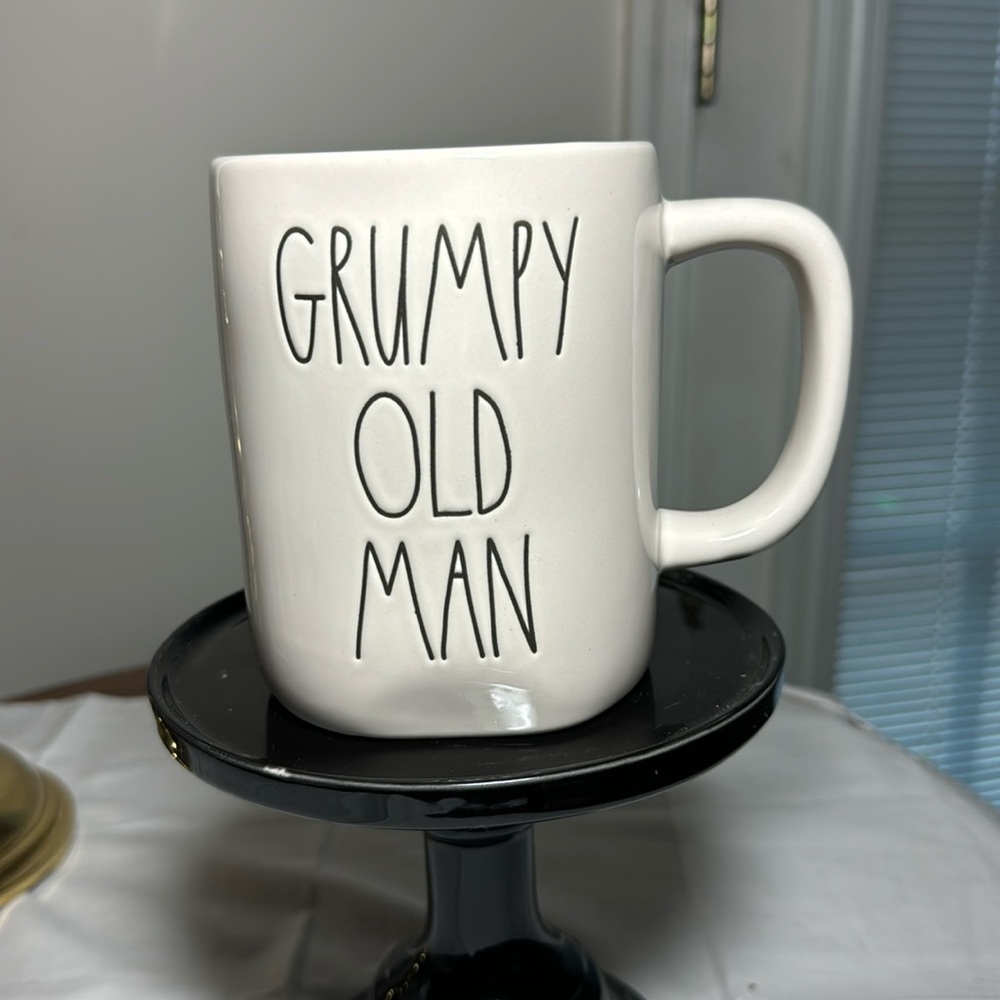 Rae Dunn Grumpy Old Man coffee/ tea mug